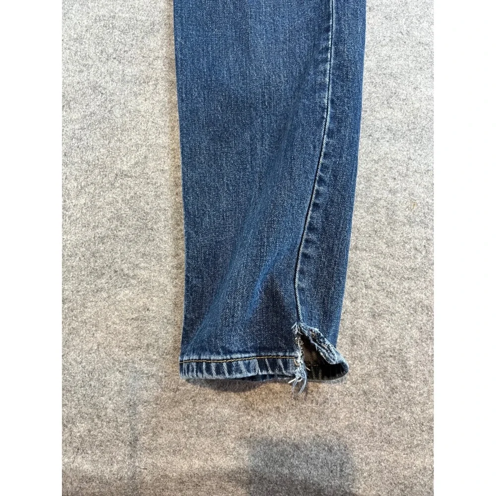 Levi's Mens 505 Regular Fit Blue Denim Straight Leg Jeans W29 L32 Casual Classic